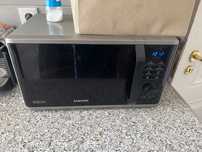 Micro-ondas SAMSUNG MG23K3515AS (23 L - Com Grill - Inox)
