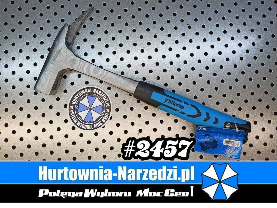 Młotek ciesielsko-dekarski 600g stalowy monoblock młotek dekarski