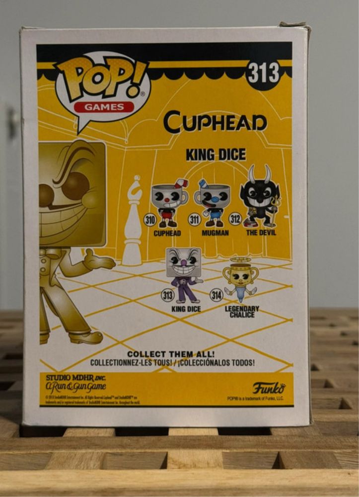 King Dice Cuphead Funko