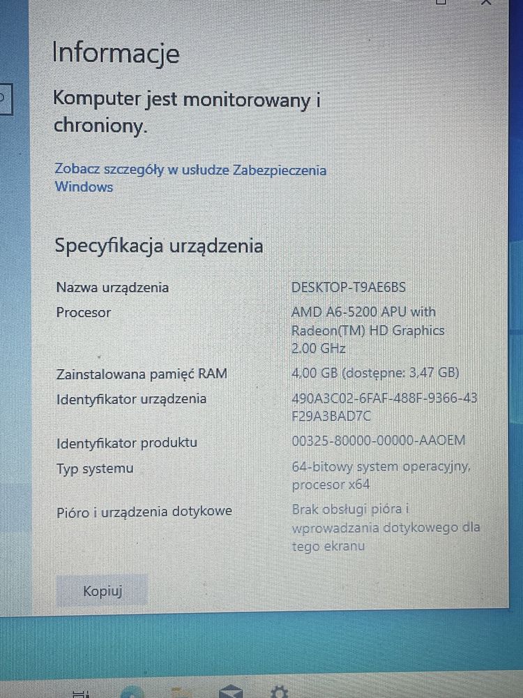 laptop firmy HP z 2014 roku