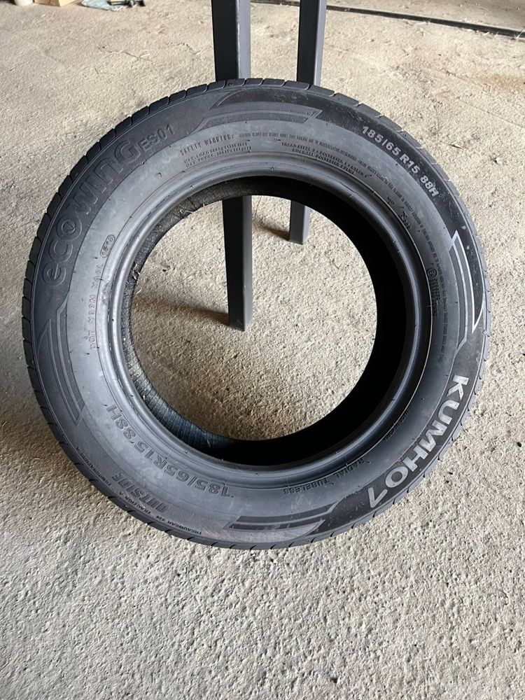 Шини 185/65 r15 Kumho Літо 4шт 2018р (627)