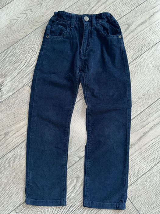 Spodnie sztruksowe Zara roz.110