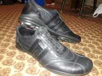 Мужские новые кожаные туфли BERTONI(размер 27 - 28см)