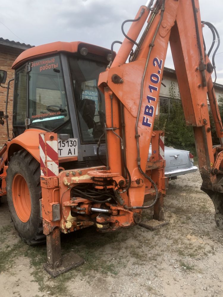 Продам єкскаватор навантажувач fiat hitachi fb 110.2 2004 року