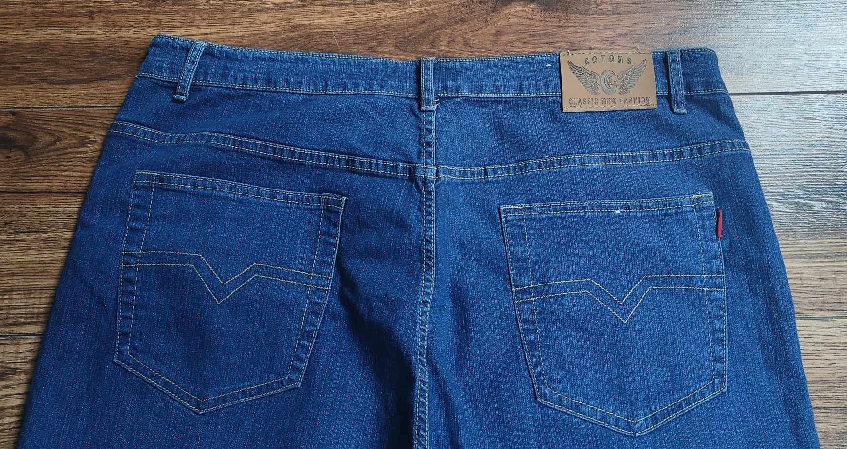 Spodnie jeansowe r.40 BT Botons denim bawełna prosta nogawka