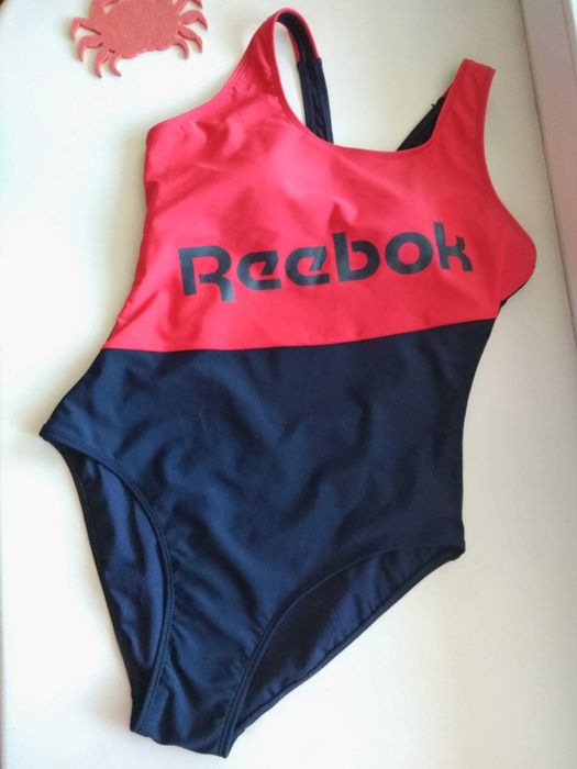 38-40р. Cплошной купальник для плавания бассейна reebok rita