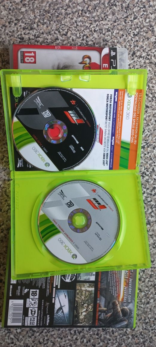 God of war 3/Call of duty world at war/Forza motorsport 4 Xbox 360/Ps3
