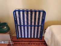 Divã dobrável com colchão