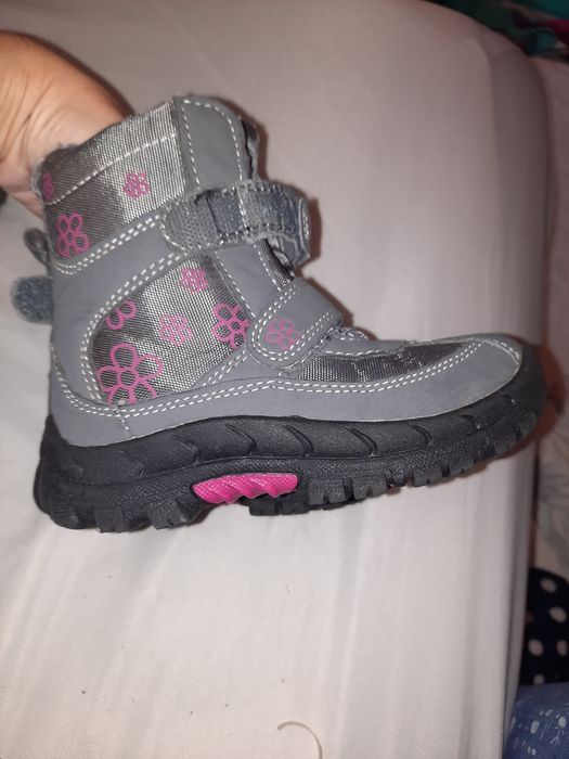 Buty dziewczęce 27 coccodrillo śniegowce zimowe trapery