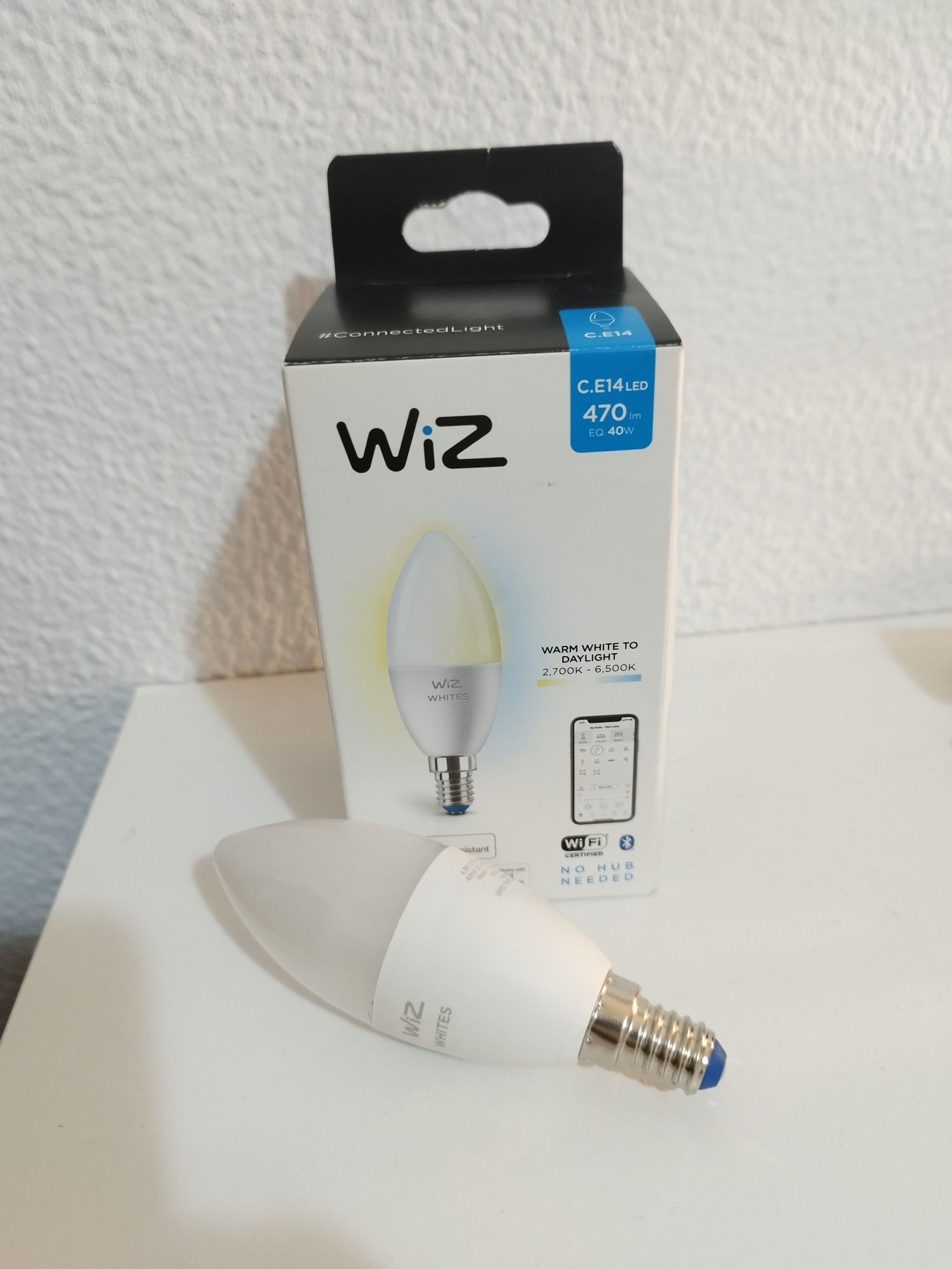 Lâmpada Wiz luz regulável Wifi