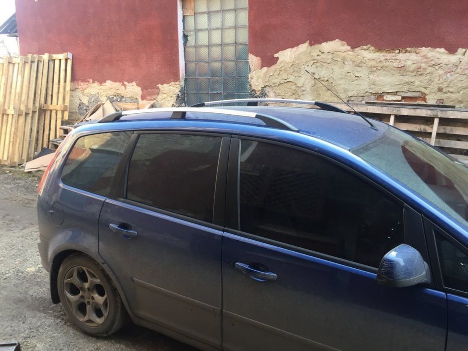 Ford C-Max Рейлинги дуги на крышу (хром)