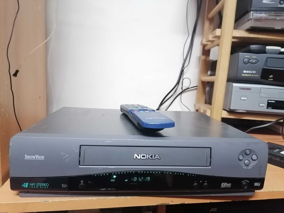 Magnetowid VHS Nokia VCR 3786 hi-fi pilot