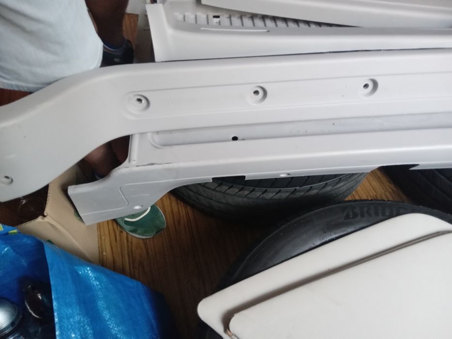 Komplet plastików do kampera z nową podsufitką