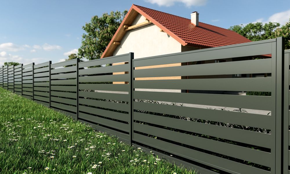 Nowoczesne modułowe przęsła ogrodzeniowe, brama, furtka, ogrodzenie