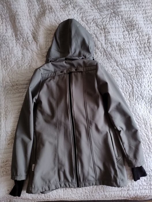 Softshell greyse dla dwojga dodatkowo wstawka na ciążowy brzuszek