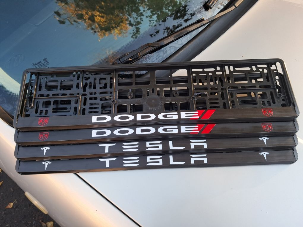 Номерна рамка, рамка під номер Dodge Tesla Mazda Nissan Toyota