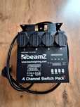 Switchpack 4-kanałowy DMX512 BeamZ sterownik do świateł, kontroler dmx