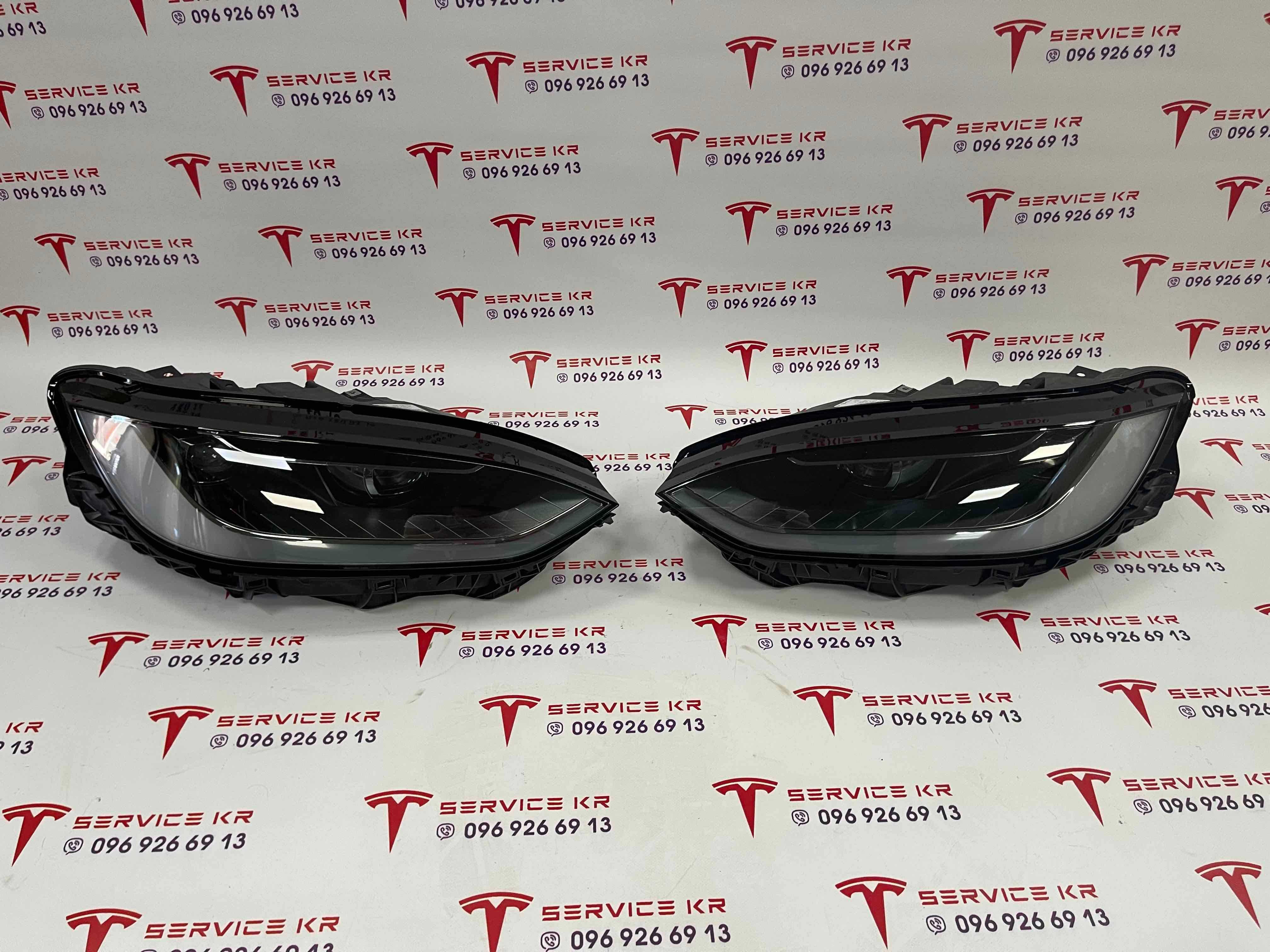 В продаже! Фары передние ЛИНЗА на Tesla Model X 2021+