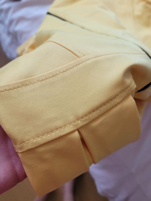 Żółta sukienka wizytowa rozmiar S, marka Duet