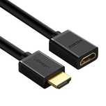 Kabel Hdmi Męski Do Hdmi Żeński Ugreen  Hd107 , 1.4V 5M (Czarny)
