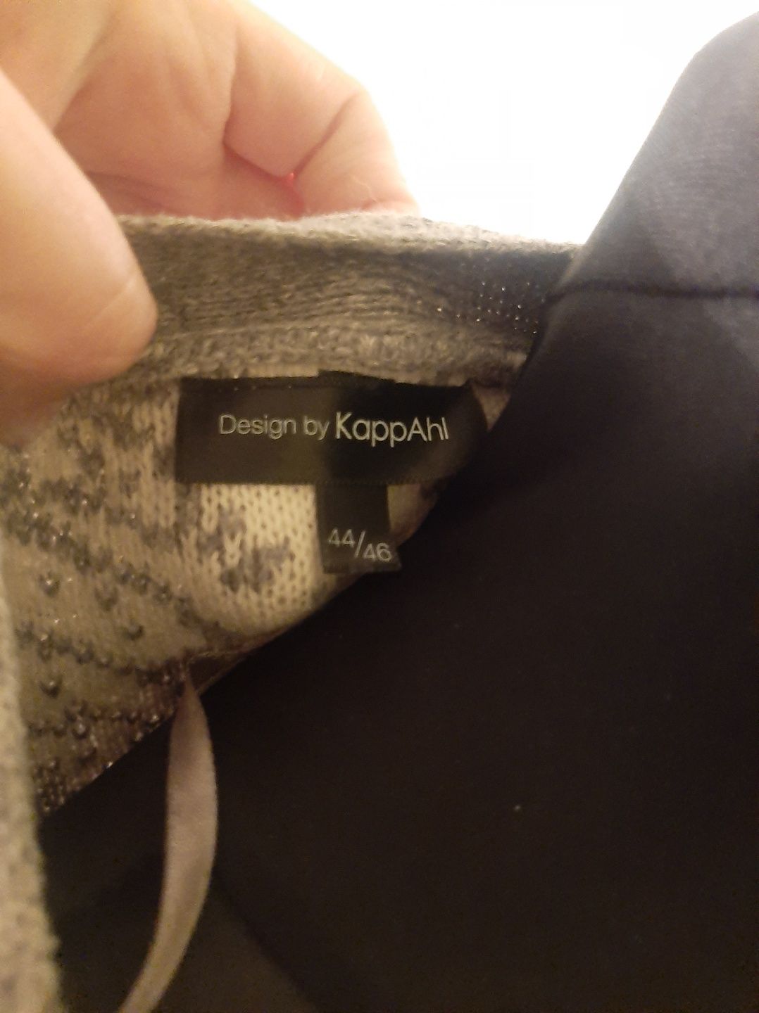 Sweter damski ciążowy KappAhl kopertowy bawełna 60%