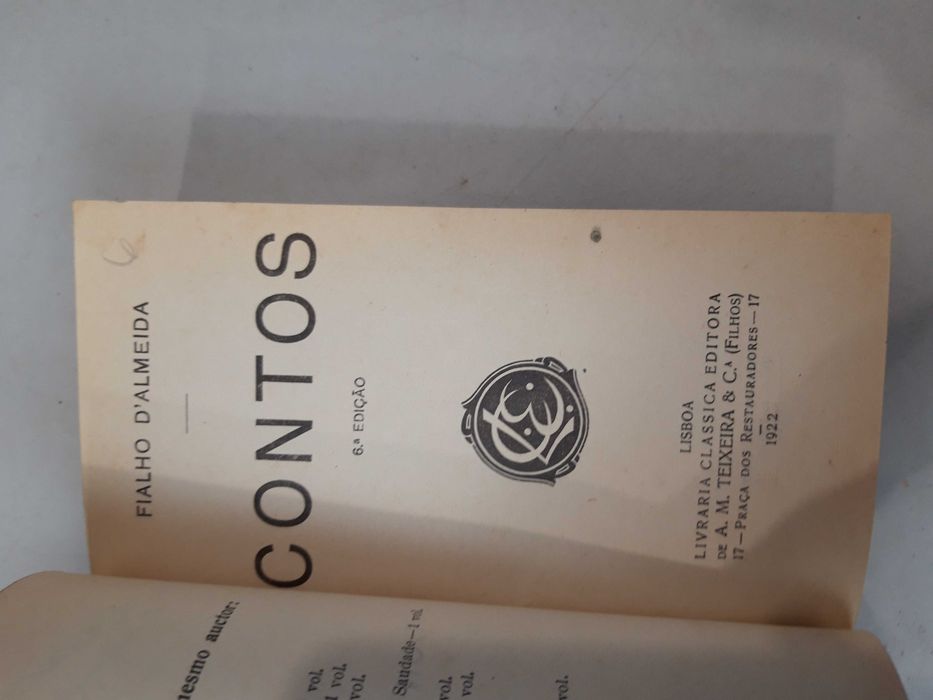 Livro Ref Par 2- Fialho D'almeida - Contos