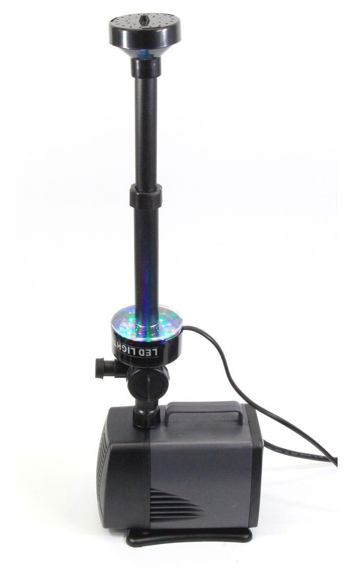 SOBO LED-5800FP pompa fontannowa 3500l/h, ring LED RGB, akwaria hodowl