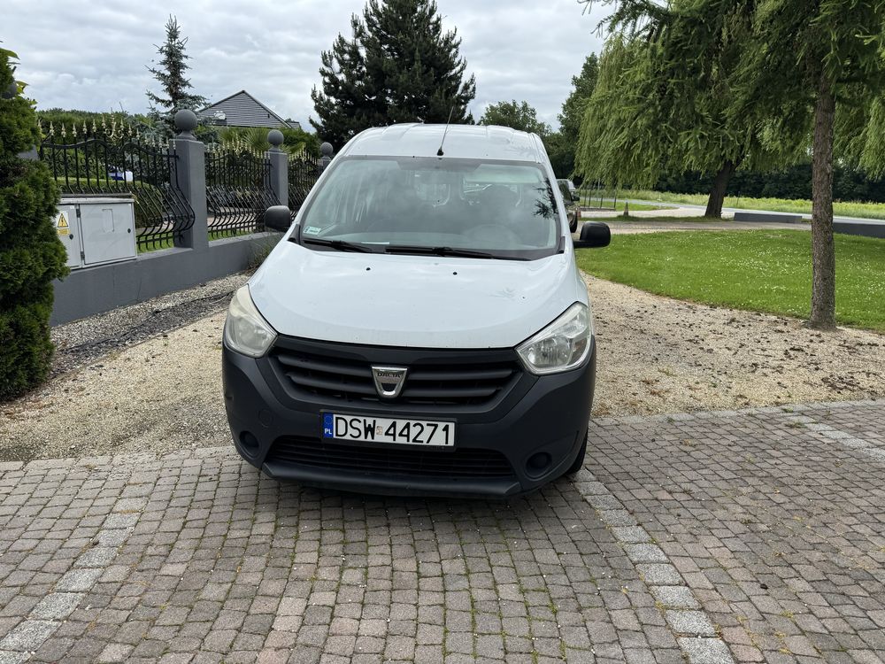 Dacia Dokker 1.5 dci 2014r salon Pl 5 osobowy klimatyzacja