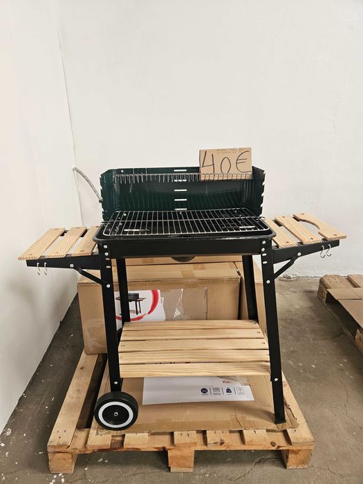 Grelhador, fogareiro, churrasqueira a Carvão