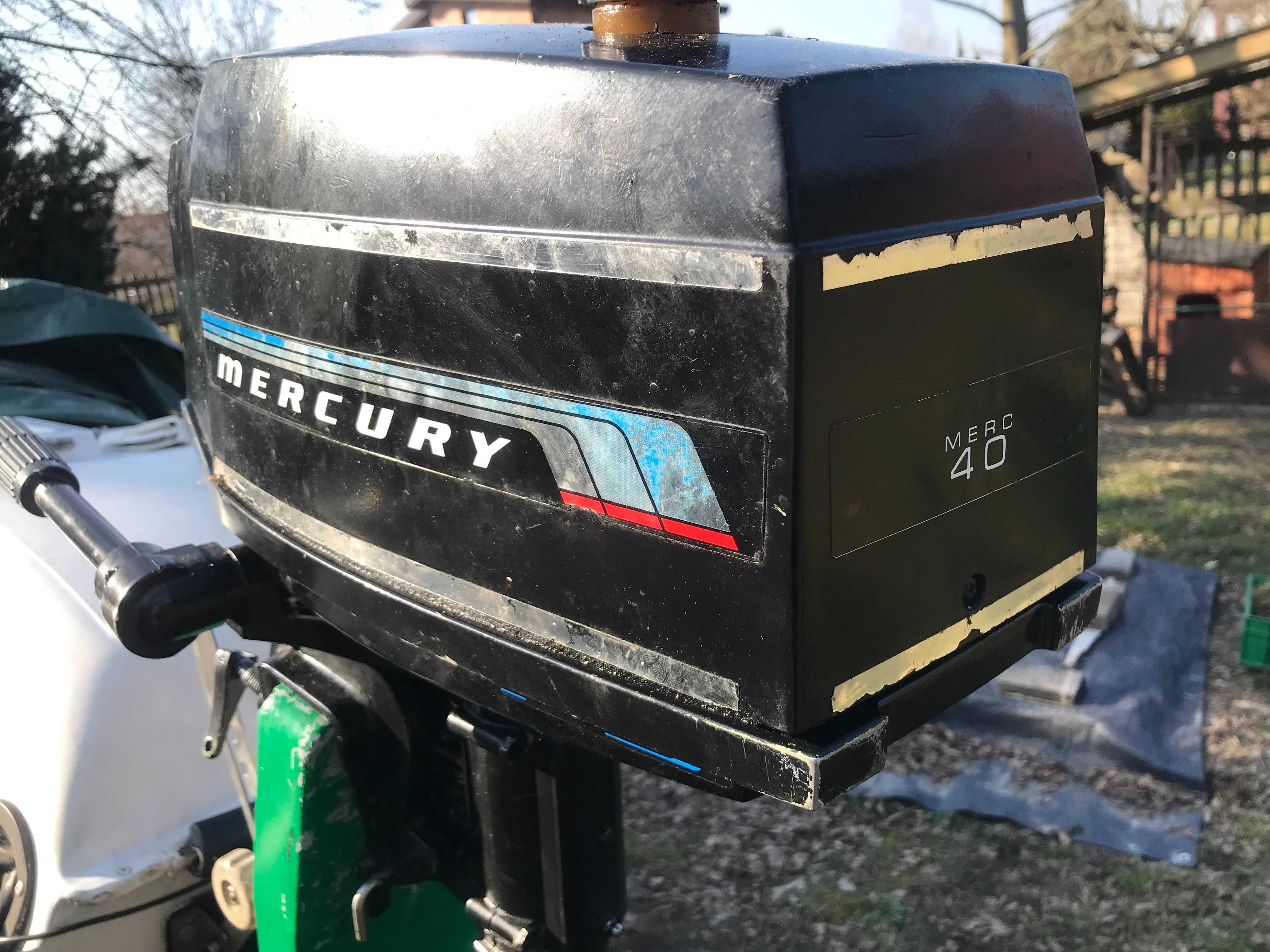 silnik zaburtowy MERCURY 4HP , 2 cylndry zamiana  na IPHON 14