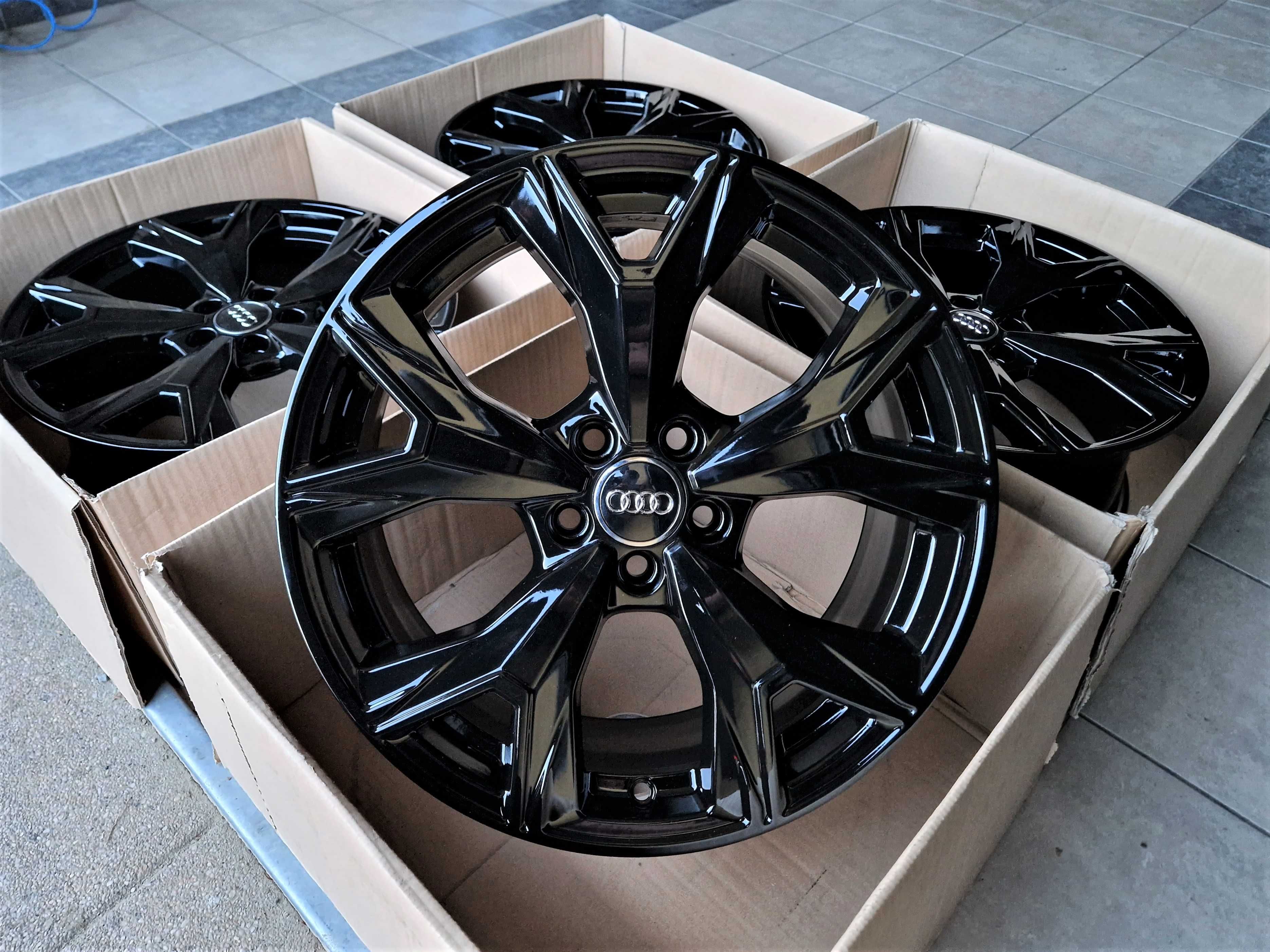 Alufelgi 17 5x100 Audi A1 A3 8L TT Seat Ibiza Leon Arona Czarne ! 479#