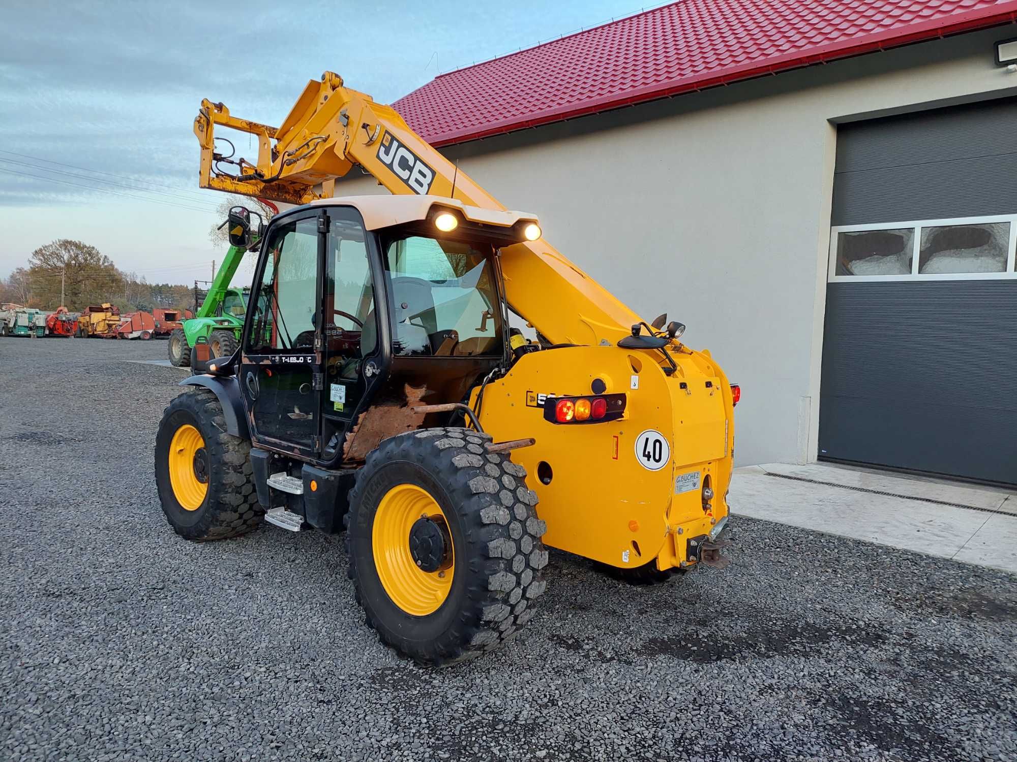 JCB 536-70 AGRISUPER Klimatyzacja Widły Do Palet, BEZ ADBLUE