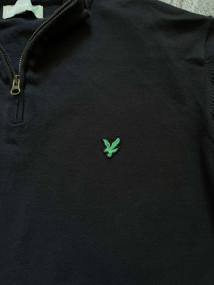 Свитшот на замке 1/4 Zip Lyle & Scott  размер L