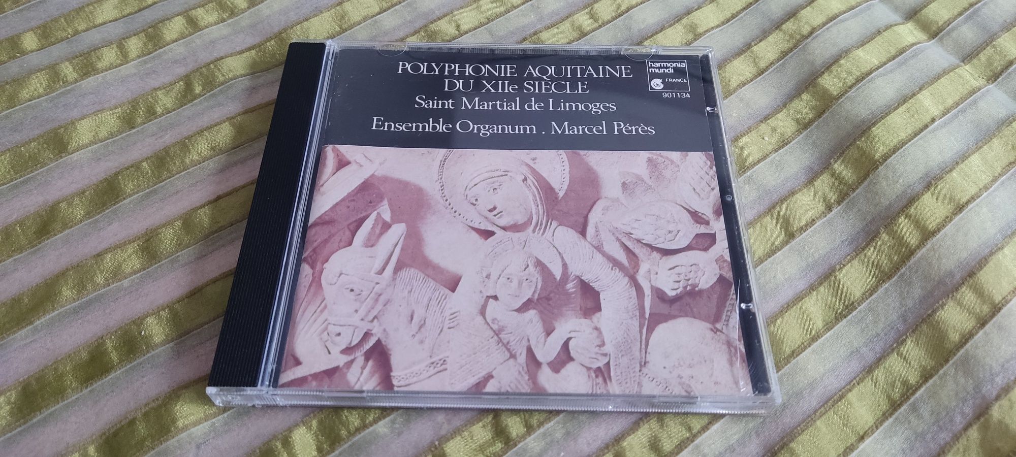 Polyphonie Aquitaine Ensemble Organum Marcel Peres Harmonia Mundi cd