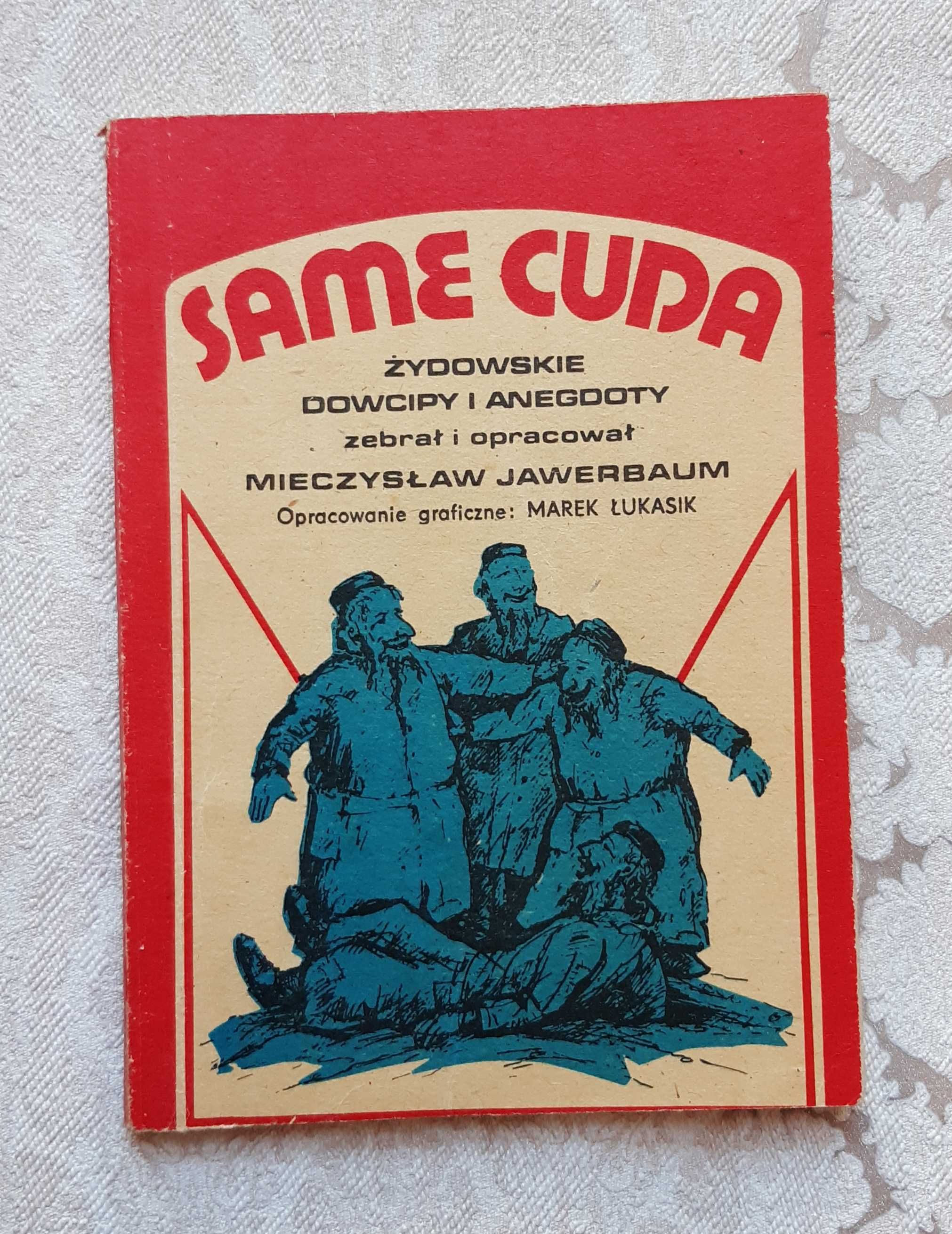 Książka "Same cuda Żydowskie dowcipy i anegdoty" Jawerbaum