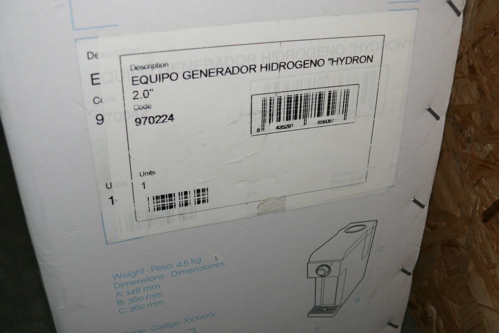 Hidrogenador de água HYDRON