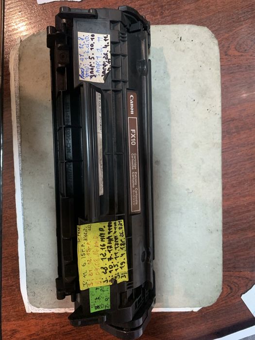 Картридж для принтера Canon FX 10 заправленный, БУ