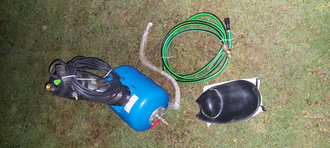 Woda na działce, pompa+hydrofor+zbiornik 700ltr mauzer