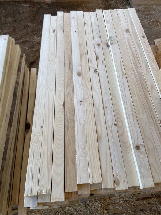 deski. listewki 22mm x 45 mm x 1mb - 1780 sztuk, suszone, strugane