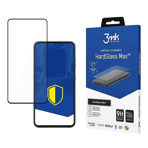 Szkło 9H 3mk HardGlass Max™ na Samsung Galaxy S23/5G