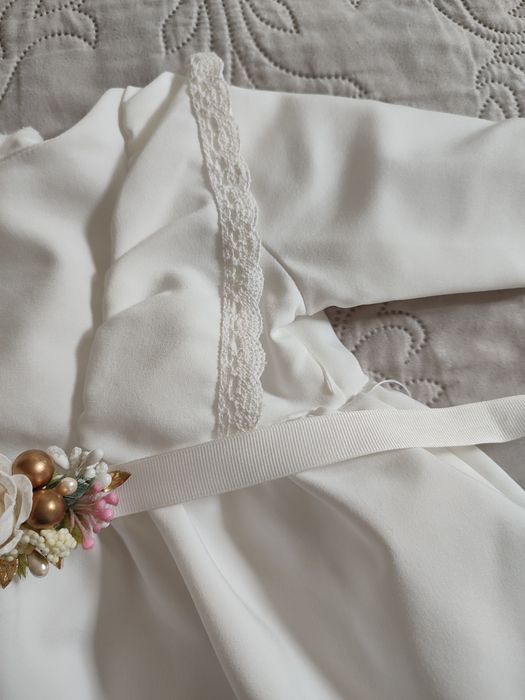 Sukienka na chrzest zestaw