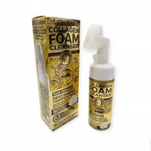 Odświeżająca pianka oczyszczająca do twarzy Złoty Kolagen 150 ml