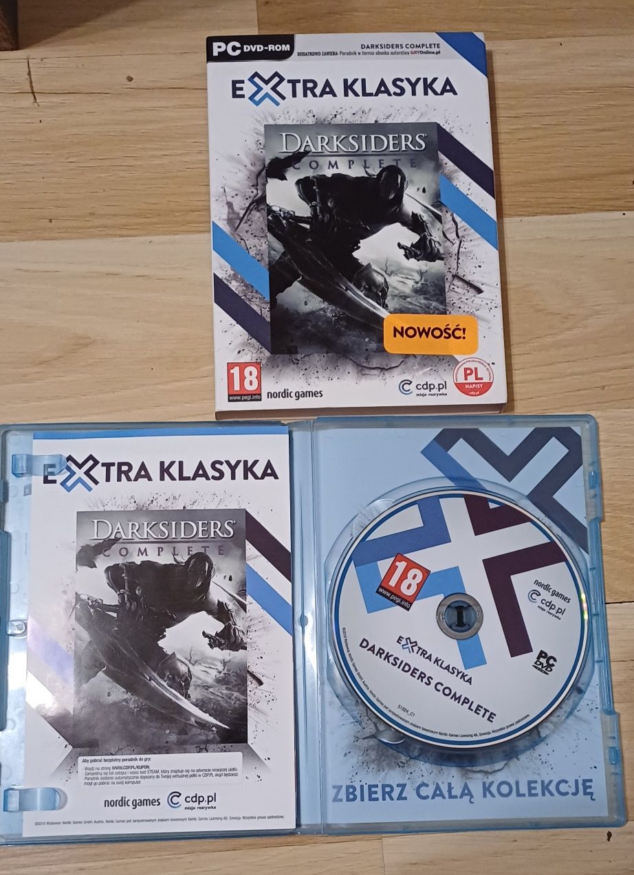 Gra na komputer PC Darksiders complete retro