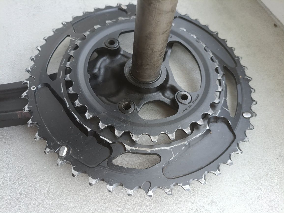 Система шатуни Shimano grx 600 2×11 Hollowtech II 172.5 мм 48-31T