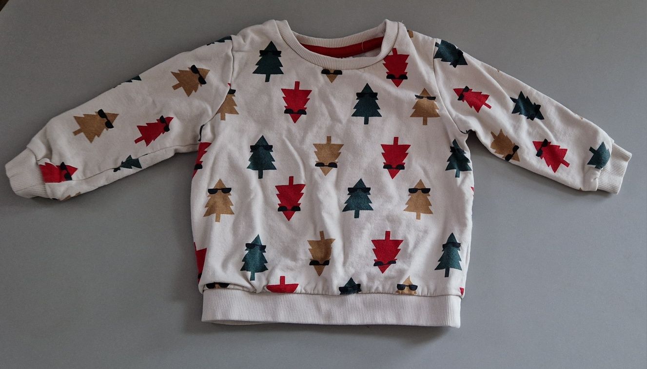 Bluza świąteczna roz. 86