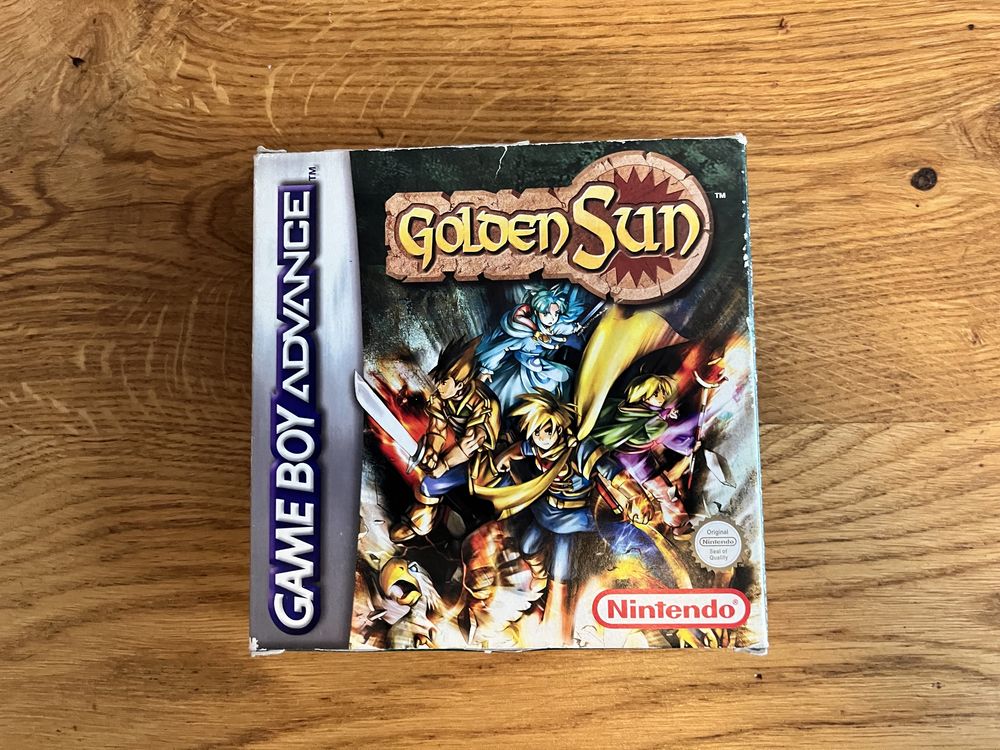 Golden Sun Gameboy advance - pełen komplet, pal