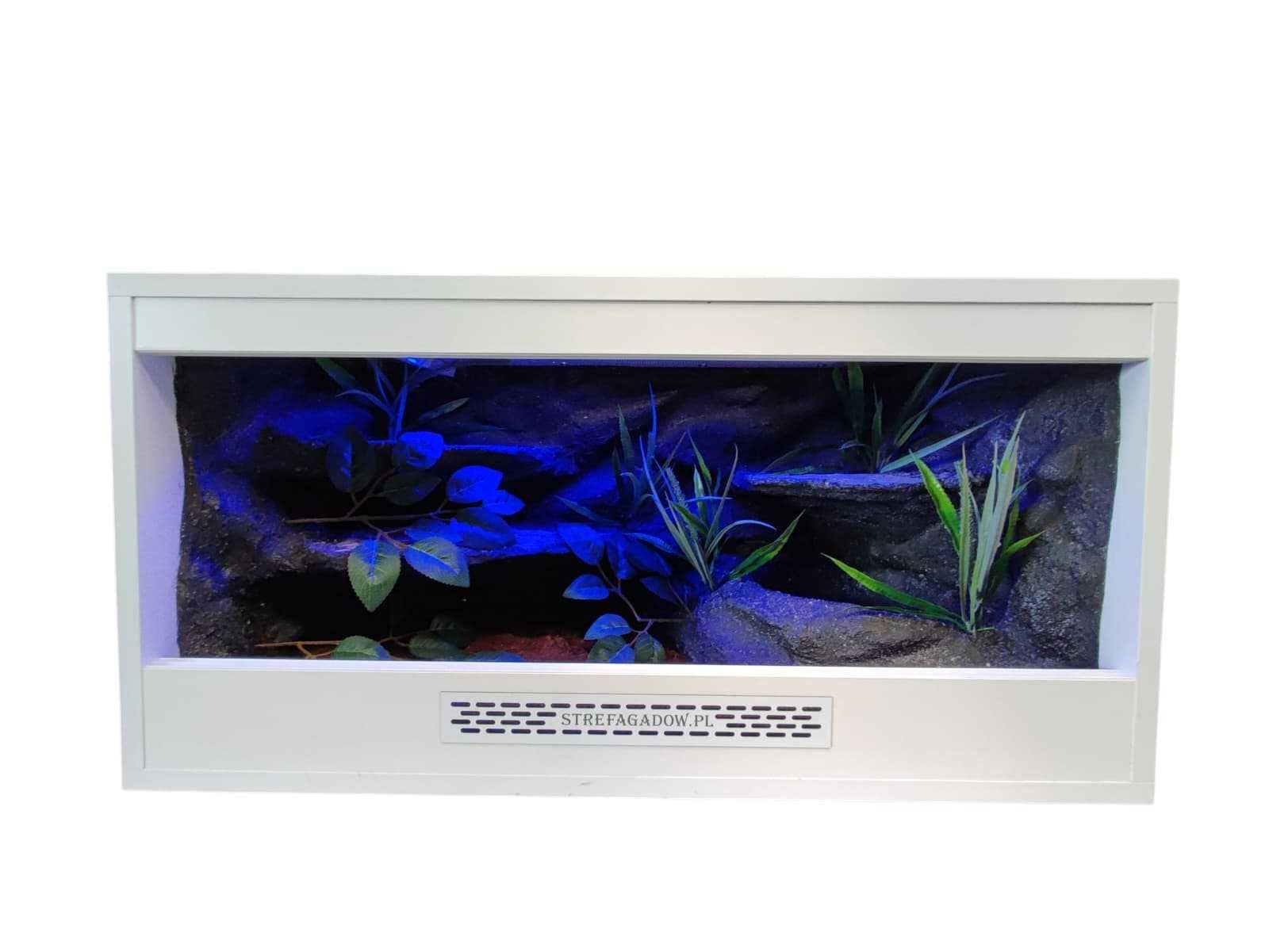 Terrarium tropikalne nr766 80/40/40 dla węża boa pyton  DOSTĘPNE