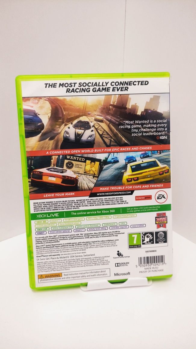 Need for Speed Most Wanted Xbox 360