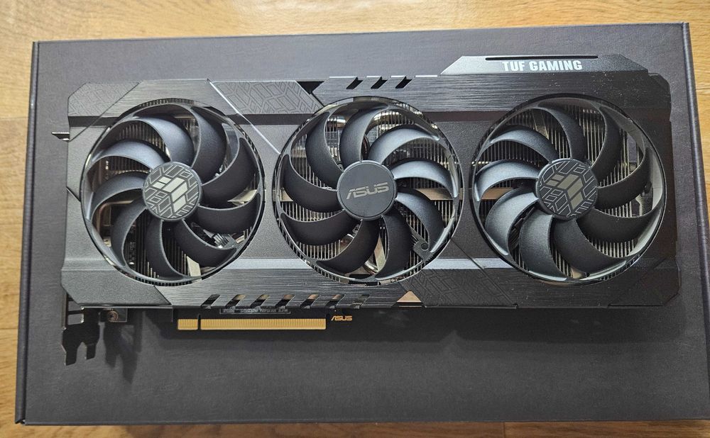 ASUS TUF Gaming GeForce RTX 3070 V2 8 GB видеокарта nvidia на пломбе