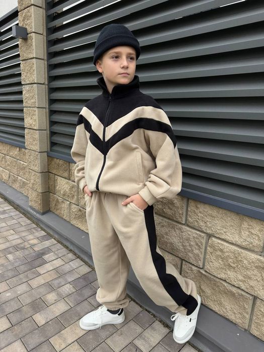 Флисовый спортивный костюм для мальчиков 134-140,146-152,158-164 р.